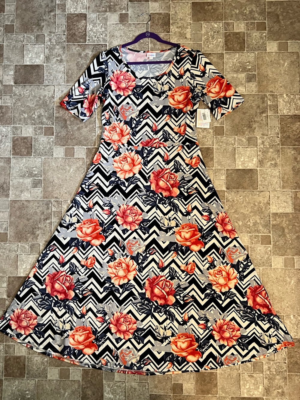 NWT 3X LuLaRoe Ana Maxi Dress